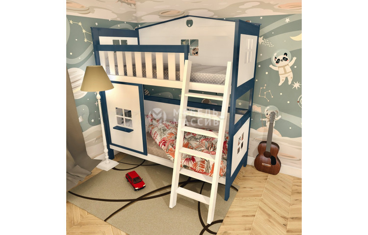 Кровать двухъярусная Коттедж